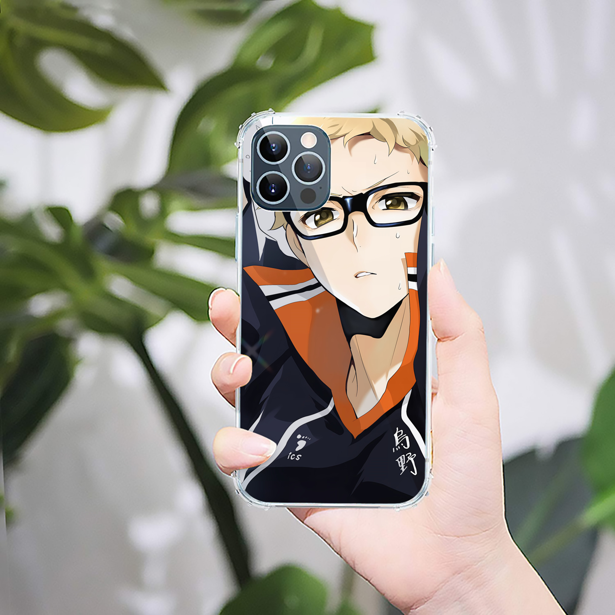（画像用） ハイキュー!! Haikyu!! 【iPhone 12シリーズ対応】透明スマホケース（クリアソフトケース）